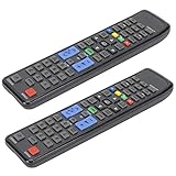 2PCS Ersatz Universal-TV-Fernbedienung, Original-TV-Fernbedienung Smart Television...