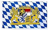 Star Cluster 90 x 150 cm Bayern Flagge/Bayern Fahne/Fanartikel/Bavaria Flag (Bavaria 90 x...