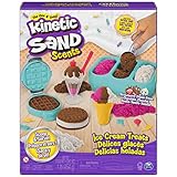 Kinetic Sand Eiscreme Set mit Duftsand - 454 g magischer Sand aus Schweden und Zubehör...