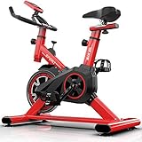 Indoor-Cycling-Fahrrad, Spinning-Fahrrad, extrem leises Fitness-Fahrrad und Bauchtrainer,...