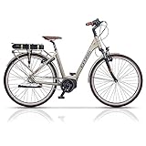 Airtracks 28 Zoll Damen E-Bike Shimano Steps E6000 City Fahrrad Low Step Citybike 7 x Gang...