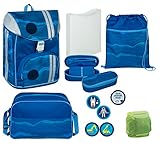 Familando Scooli Schul-Rucksack Schulranzen-Set | leicht und ergonomisch | für...