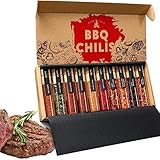 TIMBER TASTE® Chili & Grillgewürze Geschenkset Männer [10er Kombi-Set] | 5 erlesene...