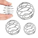3 Stück Edelstahl Shaker Kugel, Metall Shaker Ball, Stainless Steel Mixing...