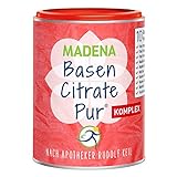 MADENA Premium BasenCitrate Pur Komplex nach Apotheker Rudolf Keil, Citrat-Basenpulver...