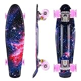 Skateboard für Kinder,Cruiser Skateboard Mädchen Junge Anfänger Jugendliche...