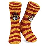 Harry Potter Winter Socken - 1 Paar Kuschelsocken Flauschige - Damen Mädchen Herren...