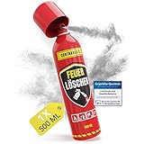 Feuerlöscher Haushalt - 500ml - für mehr Sicherheit im Alltag - Idealer...