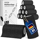 Blaustein® Selbstklebender Verband - 12x Bandage (10cmx4,5m) - Verbandsmaterial für...