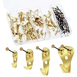 120 Stück Bilder Bildaufhänger Set, Vielseitiges Bilderhaken Bild Hängende Haken Kit...