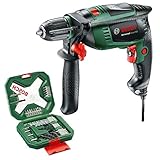 Bosch Schlagbohrmaschine UniversalImpact 800 (800 Watt, Koffer) + 34tlg. X-Line Classic...