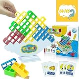 BLOOOK Tetra Tower Balance-Spiel,Schaukelstapel Hoch Kinder-Balance-Spielzeug,Puzzle zum...