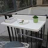 AYVADA Schwimmender Klapptisch, Balkon-Hängetisch, klappbarer Decktisch, klappbarer...