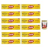 Barilla Protein+ Spaghetti 400gr, Pasta reich an pflanzlichem Protein, 12x 400 g + Italian...