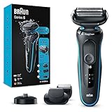 Braun Series 5 Rasierer Herren mit EasyClick Aufsatz, Elektrorasierer & Barttrimmer,...