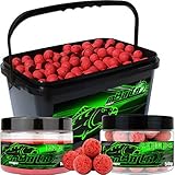 Angel-Berger Session Set Boilies Pop Ups Dip (Monster Crab, 20mm)