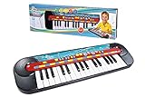 Simba 106833149 - My Music World Keyboard, 32 Tasten, 8 Demos, 6 Rhythmen, 45x13cm, ab 3...