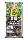 COMPO BIO Anzuchterde und Kräutererde, Erde für Aussaaten, Kräuter, Stecklinge und...