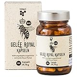 beegut BIO Gelée Royal Kapseln, 60 Kapseln mit je 170mg BIO Gelee Royal Pulver...