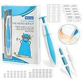 Warzenentferner,Stielwarzen Entfernen Schnell Kit,Skin Tag Remover Kit 2 in 1 für Micro...