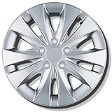 Radkappen 15 Zoll - Silber Radzierblenden 4er-Set von 13-16 Zoll - Stormer Radblenden für...