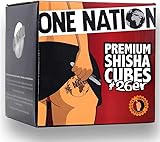 ONE Nation | 4 KG | Shisha Kohle Naturkohle aus 100% Kokosnuss - bis zu 120 Minuten...