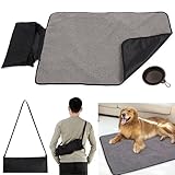 Faltbare wasserdichte Haustier Decke Camping Decke Hund Katze Mat Wärmende Decke mit...