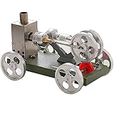 Lumivive Motor Modell, DIY Montage Stirlingmotor Auto Modell Set Physikalisches Experiment...