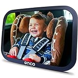 Onco 360° Autospiegel - 2023 Vergleichssieger, 100% Bruchsicherer Rücksitzspiegel für...