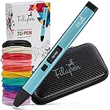 Filapen Premium 3D-Druckstift mit 10 Filamenten und Etui, 3D-Stifte für Kinder und...