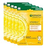 Garnier Feuchtigkeitsspendende Tuchmasken für sensible Haut, Mit Hyaluronsäure und...