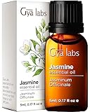 Gya Labs Ätherisches Jasminöl für Diffuser – 100% reines ätherisches Jasminöl in...