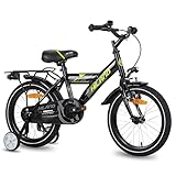 HILAND 18 Zoll Jungen Kinderfahrrad für Jungen 4 5 6 7 8 Jahren mit...