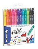 Pilot Fasermaler - Filzstifte FriXion Colors, löschbar, radierbar 12-er Set (1, Deutsche...