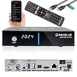 GigaBlue UHD Trio 4K PRO Kabel Sat-Receiver DVB-S2X/C/T2 Tuner | mit 256 GB Festplatte PVR...