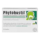 Die 20er Packung der Phytohustil Hustenreizstiller Pastillen in praktischen abtrennbaren...