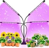 ZHENNBY Pflanzenlampe LED Streifen Vollspektrum 40W Grow Light für Zimmerpflanzen...