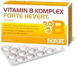 Vitamin B Komplex forte Hevert zur Therapie nachgewiesener Mangelzustände der Vitamine...