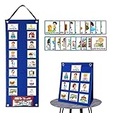 70 Stück visuelle Karten für Kinder, tägliche Routinekarten für Kinder, Kalender,...