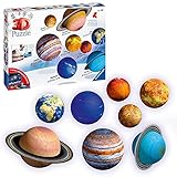 Ravensburger 3D Puzzle Planetensystem 11668 - Planeten als 3D Puzzlebälle - Sonnensystem...