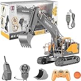 SMAUTOP 3-in-1 Legierungs RC Control Digger, Volvo lizenzierter Ferngesteuerter Bagger im...