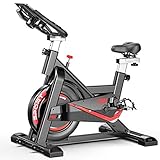 Indoor-Cycling-Fahrrad, Spinning-Fahrrad, extrem leises Fitness-Fahrrad und Bauchtrainer,...