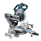 Makita LS002GD202 Gehrungssäge, 40 V max. Li-Ion XGT, bürstenlos, 216 mm, mit 2 x 2,5 Ah...