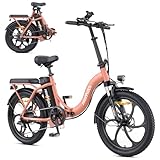 HillMiles MilePort 1 Elektrofahrrad Für Erwachsene, 250W Klappbares Elektrofahrrad Mit...