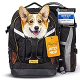 Schleppo Hunderucksack bis 9kg | Rucksack für Hunde | Extrem hoher Atmungsaktiver Hunde...