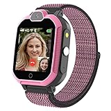 PTHTECHUS Smartwatch Kinder 4G, Wasserdicht Telefon Uhr für Kinder mit GPS WiFi...