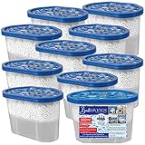 10er Pack - Raumentfeuchter inkl. 230g Granulat, bis 50m² Raumgröße und 550ml...