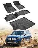 Auto Fußmatten für Mercedes Benz GLB 2020 2021 2022 2023 2024 2025 Allwetter Heavy Duty...
