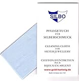 SILBO Pflegetuch für Silberschmuck Silberpflegetuch