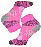 TODO RUNNING RAID - Quarter Laufsocken, Technisch, Anti-Blasen Polsterung, für Damen &...